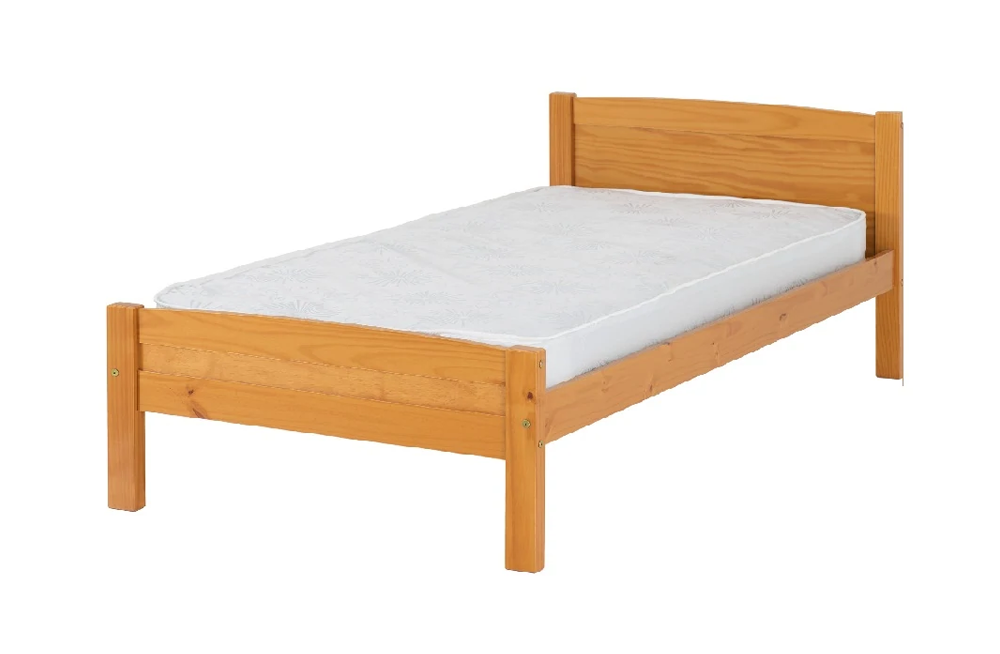 Amber 3FT Bed Antique Pine furnishopuk