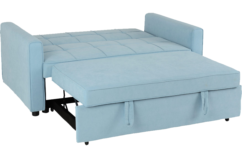 Astoria Sofa Bed Light Blue Fabric
