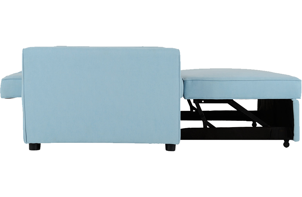 Astoria Sofa Bed Light Blue Fabric