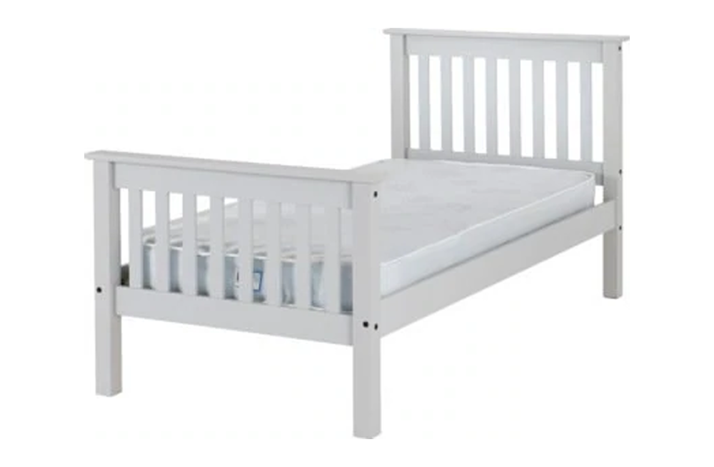 Monaco 3FT Bed High Foot End - furnishopuk