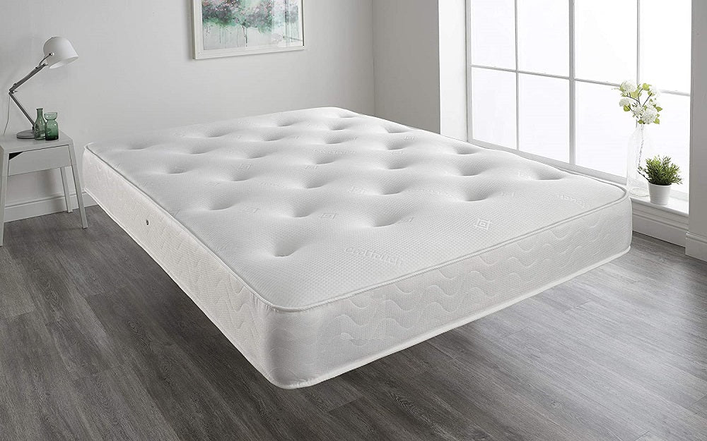 Furnishop Super Orthopedic Foam And Spring Mattress Medium Firmness
