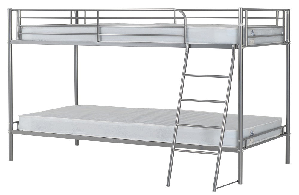 Brandon 3FT Bunk Bed Silver