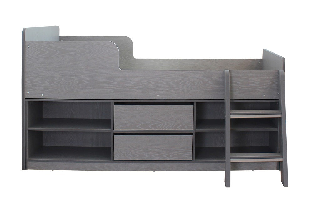 Felix Low Sleeper Bed Grey