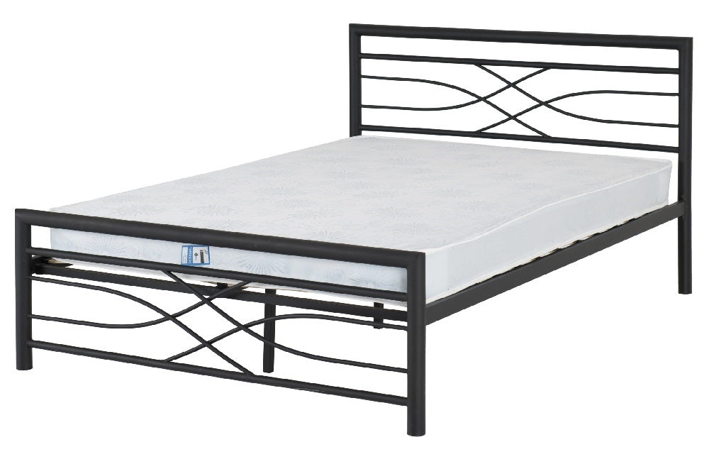 Kelly 4FT 6" Bed Black