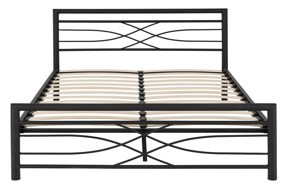 Kelly 4FT 6" Bed Black