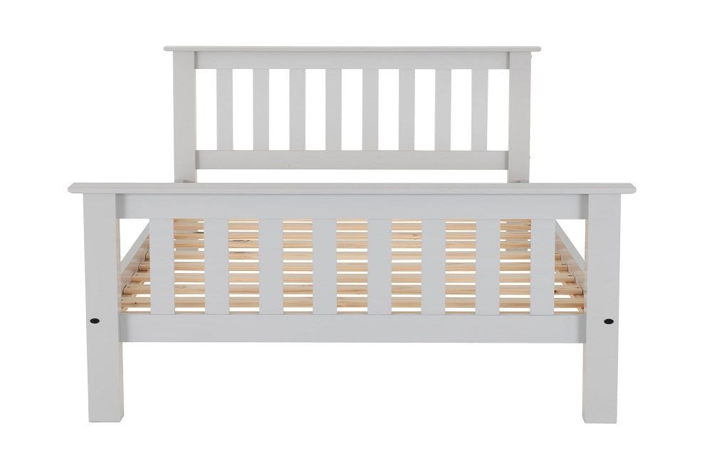 Monaco 3FT Bed High Foot End Grey
