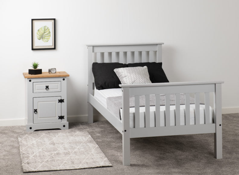 Monaco 3FT Bed High Foot End - furnishopuk