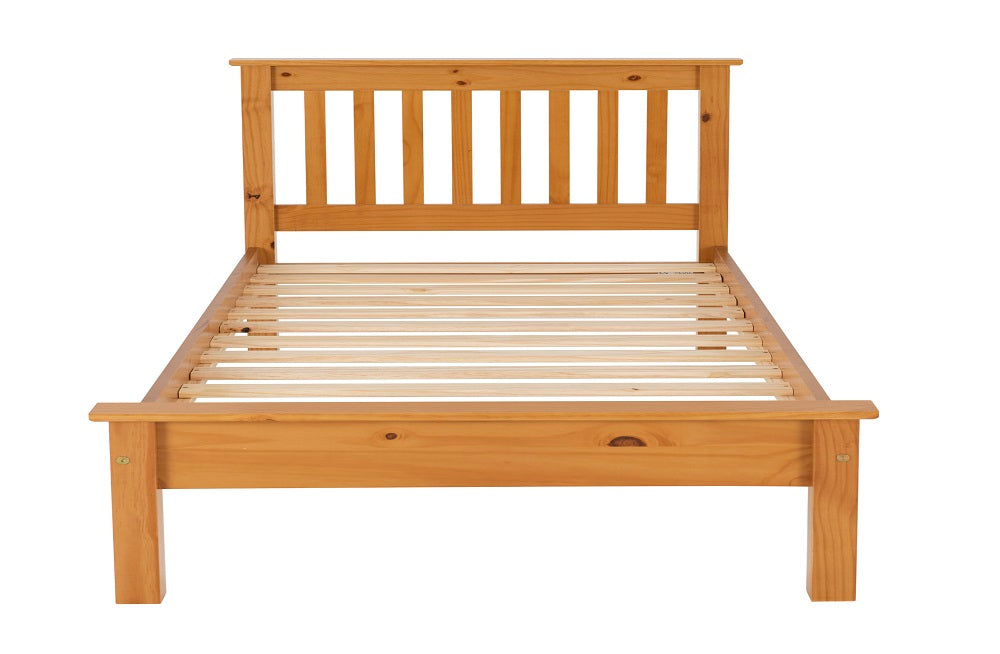 Monaco 3FT Bed Low Foot End Antique Pine