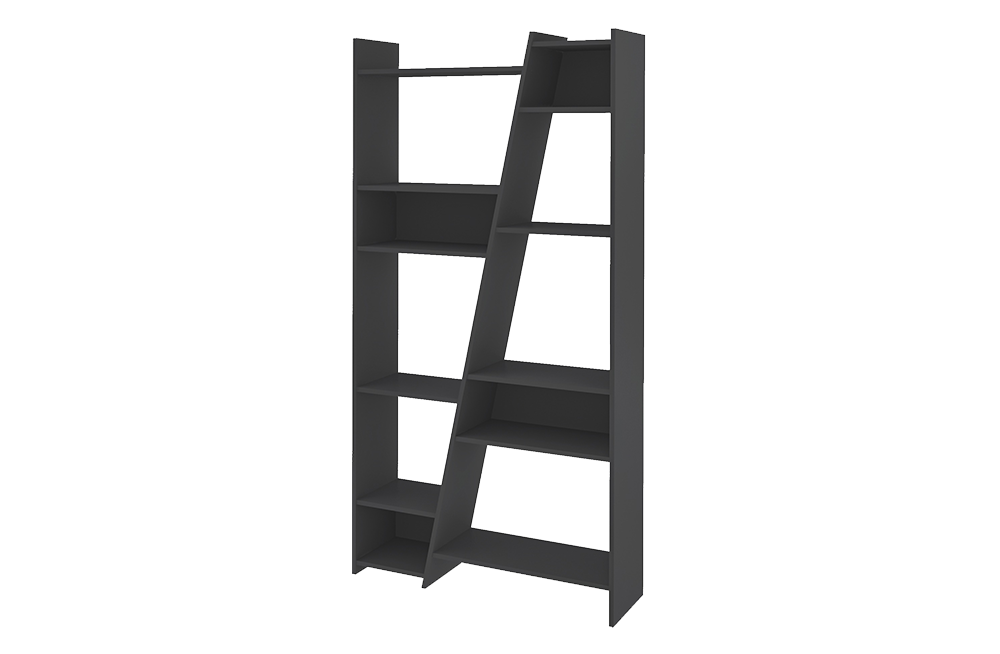 Naples Tall Bookcase Grey
