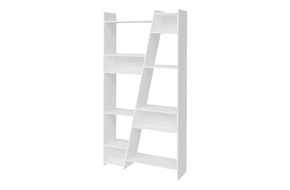 Naples Tall Bookcase White