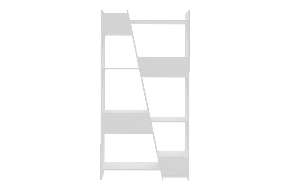 Naples Tall Bookcase White