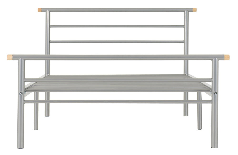 Orion 3FT Bed Silver