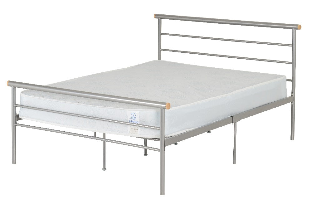 Orion 4FT 6" Bed Silver