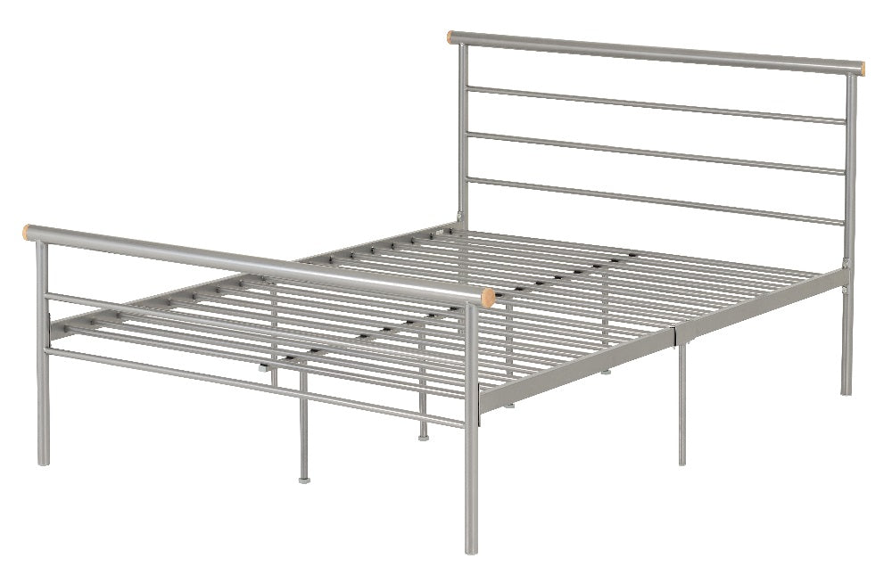 Orion 4FT 6" Bed Silver