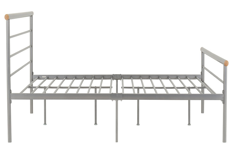 Orion 4FT Bed Silver