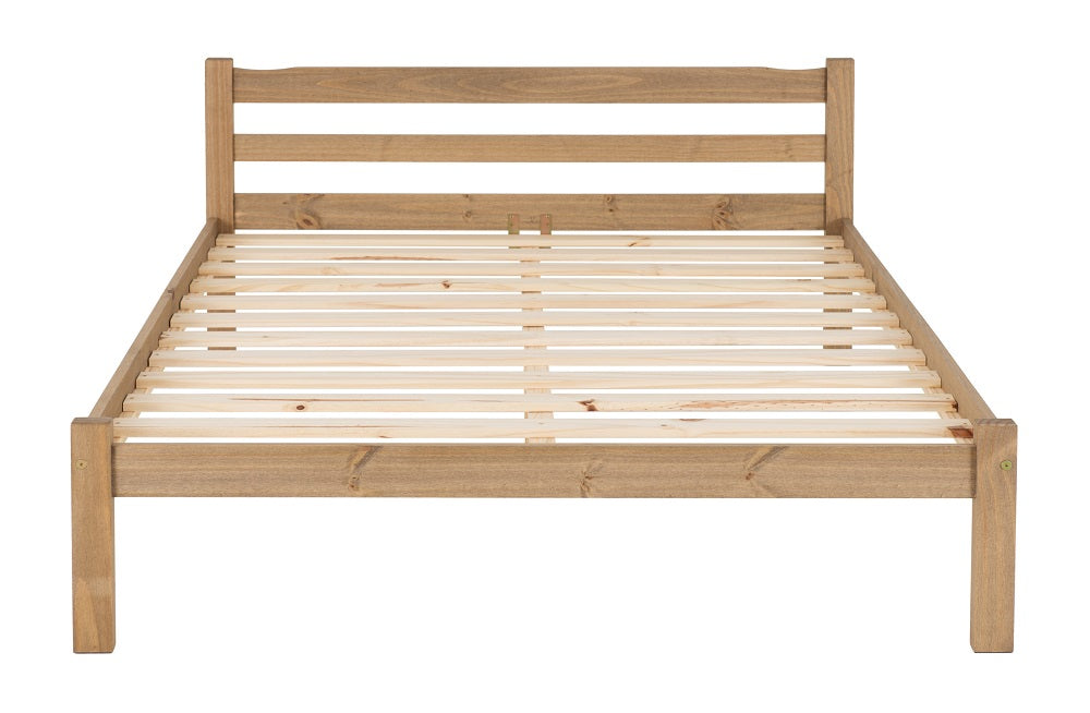 Panama 4FT 6" Bed Natural Wax