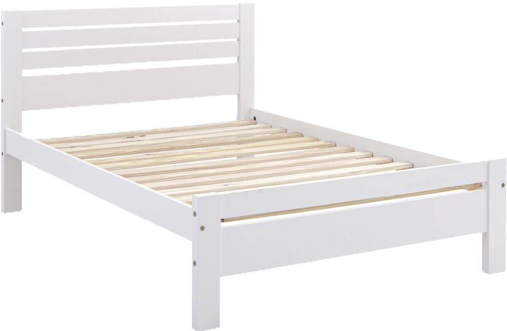 Toledo 5' Bed White