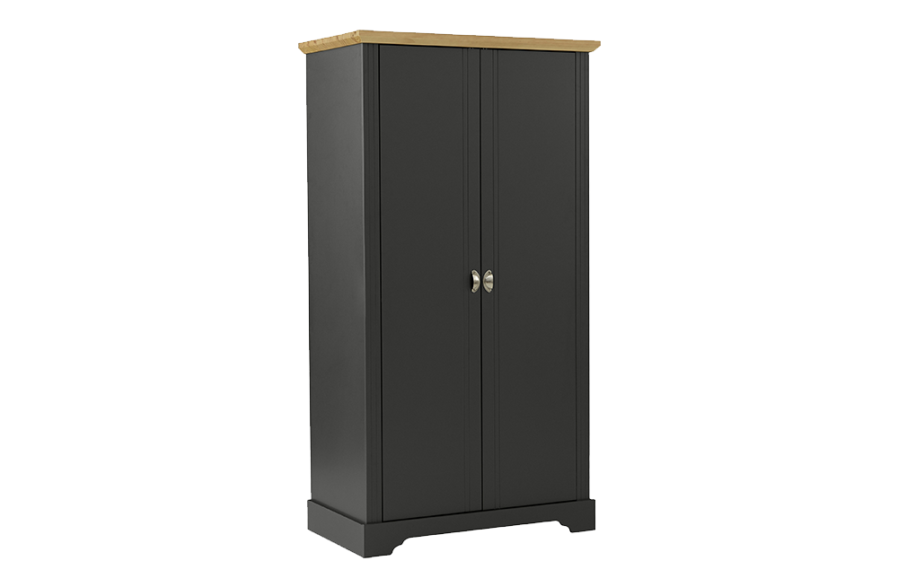 Toledo 2 Door Wardrobe Grey Oak Effect