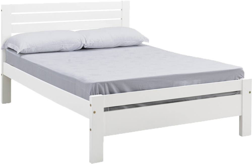 Toledo 5' Bed White